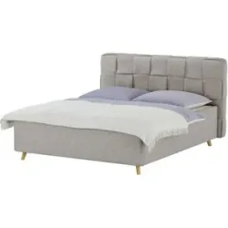 meinBett Polsterbettgestell  Veifa ¦ grau ¦ Maße (cm): B: 226 H: 103