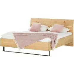 Woodford Bettgestell teilmassiv Smilla ¦ holzfarben ¦ Maße (cm): B: 169 H: 96