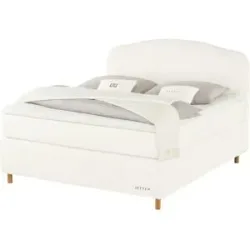 Jette Home Boxspringbett  Jette Cloud ¦ creme ¦ Maße (cm): B: 162 H: 132,5