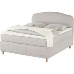 Jette Home Boxspringbett  Jette Cloud ¦ grau ¦ Maße (cm): B: 182 H: 132,5