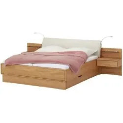 Woodford Bettanlage  Kyran ¦ holzfarben ¦ Maße (cm): B: 309 H: 97
