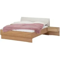 Woodford Bettanlage teilmassiv Kyran ¦ holzfarben ¦ Maße (cm): B: 309 H: 97