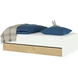 Höffner Duobett  Grow Up ¦ weiß ¦ Maße (cm): B: 127 H: 54,5