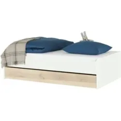 Höffner Duobett  Grow Up ¦ weiß ¦ Maße (cm): B: 127 H: 54,5