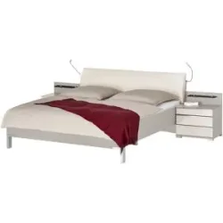 Höffner Bettanlage  Beda ¦ beige ¦ Maße (cm): B: 309 H: 97