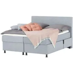 Wohnwert Motor-Boxspringbett  Dormian Boro Motor ¦ grau ¦ Maße (cm): B: 200 H: