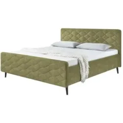 meinBett Polsterbettgestell  Mariano A ¦ grün ¦ Maße (cm): B: 169 H: 108