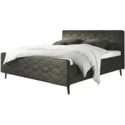 meinBett Polsterbettgestell  Mariano A ¦ braun ¦ Maße (cm): B: 189 H: 108