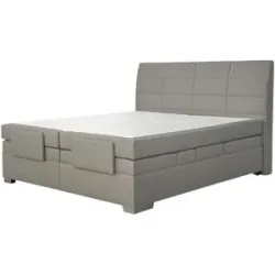 Höffner Boxspringbett  Bedfordshire ¦ beige ¦ Maße (cm): B: 187 H: 122