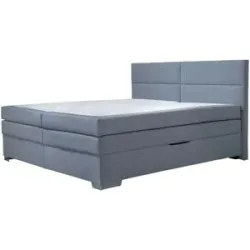 Höffner Boxspringbett  Manon ¦ grau ¦ Maße (cm): B: 166 H: 113 T: 208.0