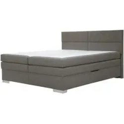 Höffner Boxspringbett  Manon ¦ braun ¦ Maße (cm): B: 186 H: 113