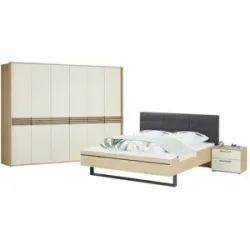 Höffner Komplett-Schlafzimmer  Cabrillo ¦ holzfarben