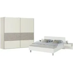 uno Komplett-Schlafzimmer  Casablanca ¦ weiß