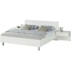 uno Bettanlage  Casablanca ¦ weiß ¦ Maße (cm): B: 309 H: 92