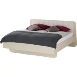 Höffner Doppelbett  Lydney ¦ beige ¦ Maße (cm): B: 210 H: 101,5
