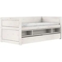Lifetime Kojenbett mit Stauraum und Bettkasten  Basis ¦ weiß ¦ Maße (cm): B: 207