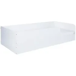 Höffner Bodenbett  Thilo ¦ weiß ¦ Maße (cm): B: 204 H: 50