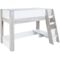 Höffner Hochbett  Bennet ¦ holzfarben ¦ Maße (cm): B: 208 H: 141