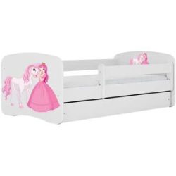 Höffner Bett  Prinzessin mit Pferd ¦ weiß ¦ Maße (cm): B: 80 H: 61
