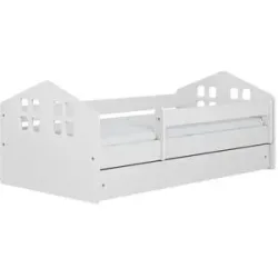 Höffner Bett  Babydream ¦ weiß ¦ Maße (cm): B: 144 H: 65