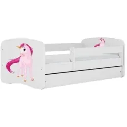 Höffner Bett  Einhorn ¦ weiß ¦ Maße (cm): B: 90 H: 61