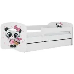 Höffner Bett  Panda ¦ weiß ¦ Maße (cm): B: 80 H: 61