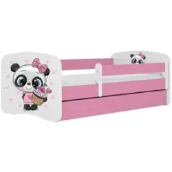 Höffner Bett  Panda ¦ rosa/pink ¦ Maße (cm): B: 80 H: 61