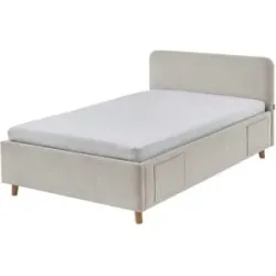 Höffner Polsterbett  Cosy ¦ beige ¦ Maße (cm): B: 152 H: 90