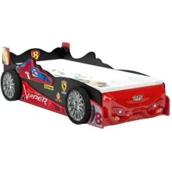 Höffner Autobett  Vaper ¦ rot ¦ Maße (cm): B: 115 H: 62,3 T: 220.0