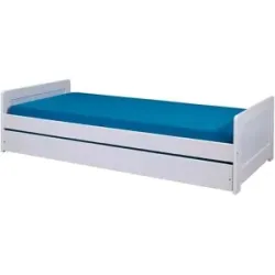 Höffner Funktionsbett  Surf ¦ weiß ¦ Maße (cm): B: 208,5 H: 52,5 T: 96.4
