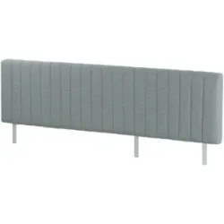 Höffner Kopfteil  ZE+ ¦ blau ¦ Maße (cm): B: 206 H: 56 T: 8.0