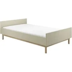 pinio Bett  Miloo ¦ beige ¦ Maße (cm): B: 126 H: 62,7