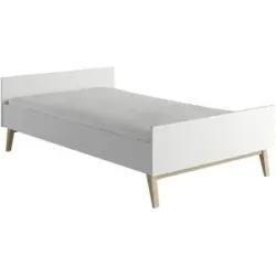 pinio Bett  Swing ¦ weiß ¦ Maße (cm): B: 125 H: 64,5