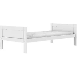Lifetime Einzelbett  Basis ¦ weiß ¦ Maße (cm): B: 207 H: 64 T: 102.0