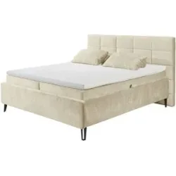 Höffner Boxbett  Toddington ¦ creme ¦ Maße (cm): B: 200 H: 122 T: 221.0