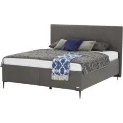 Wohnwert Polsterbett mit Bettkasten Tauris 2.0 ¦ grau ¦ Maße (cm): B: 188 H: 120