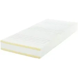 Höffner Taschenfederkernmatratze  Body Max ¦ weiß ¦ Maße (cm): B: 80 H: 23