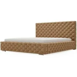 GrainGold Polsterbett mit Stauraum Ashton ¦ braun ¦ Maße (cm): B: 205 H: 105