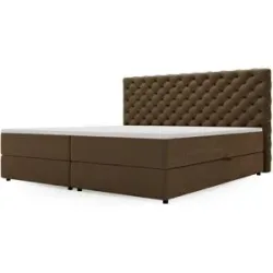 GrainGold Boxbett mit Stauraum Belford ¦ braun ¦ Maße (cm): B: 188 H: 119