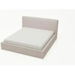 GrainGold Polsterbett mit Bettkasten Malton ¦ beige ¦ Maße (cm): B: 195 H: 100