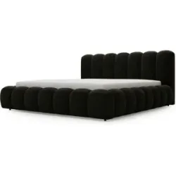 GrainGold Polsterbett mit Stauraum Avianna ¦ schwarz ¦ Maße (cm): B: 222 H: 93