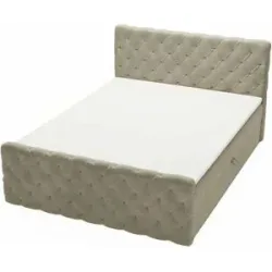 GrainGold Boxbett mit Stauraum Lund ¦ beige ¦ Maße (cm): B: 145 H: 105