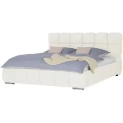 Höffner Polsterbett mit Bettkasten Savio ¦ creme ¦ Maße (cm): B: 190 H: 108
