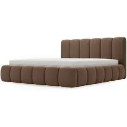 GrainGold Polsterbett mit Stauraum Cloud ¦ braun ¦ Maße (cm): B: 185 H: 105