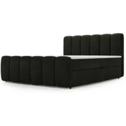 GrainGold Boxbett mit Stauraum Cloud Box ¦ grau ¦ Maße (cm): B: 183 H: 115
