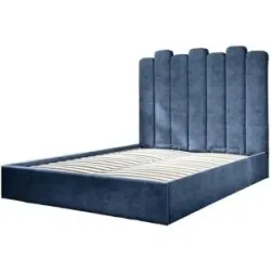 Miuform Polsterbett mit Bettkasten Dreamy Aurora ¦ blau ¦ Maße (cm): B: 187 H: