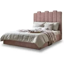Miuform Polsterbett mit Bettkasten Dreamy Aurora ¦ rosa/pink ¦ Maße (cm): B: 187