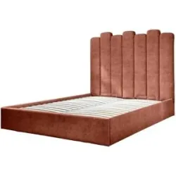 Miuform Polsterbett mit Bettkasten Dreamy Aurora ¦ rot ¦ Maße (cm): B: 187 H:
