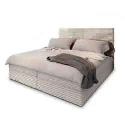MASSENO Boxbett mit Bettkasten Pisa ¦ creme ¦ Maße (cm): B: 160 H: 98