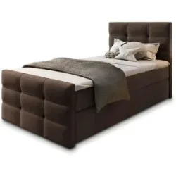MASSENO Boxbett mit Bettkasten Amon ¦ braun ¦ Maße (cm): B: 80 H: 98